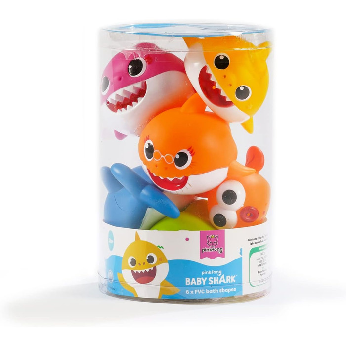 Дитячий набір ODS Baby Shark 48821, 6 фігурок
