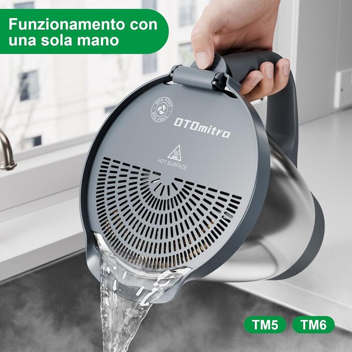 Ситечко OTOmitra Spout для Thermomix TM6 TM5, дренажний допоміжний засіб для Thermomix, ситечко без BPA, сумісне з посудомийною машиною сітчасте фільтр, кухонне ситечко, ситечко для зливу овочів Ситечко з сірим носиком для Thermomix Tm6 Tm5