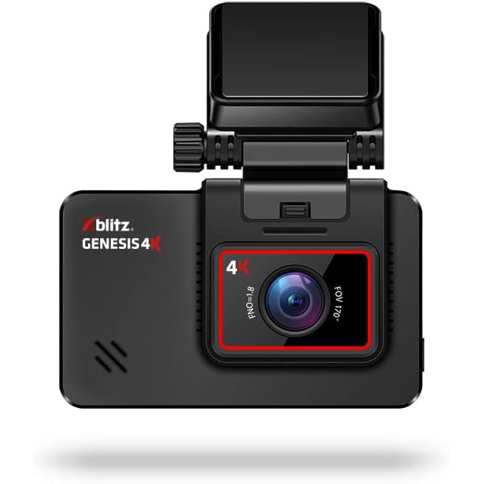 Автомобільна камера Xblitz Genesis 4k - сенсорна панель - G-сенсор - GPS - 4k відеореєстратор - широкий кут