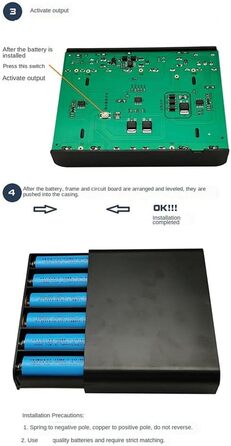 Коробка живлення ДБЖ AuntYou USB 5V 9V 12V Вихід DIY 18650 Акумулятор для відеореєстратора Бездротовий маршрутизатор Модем Довговічний Простий у використанні, 500450099