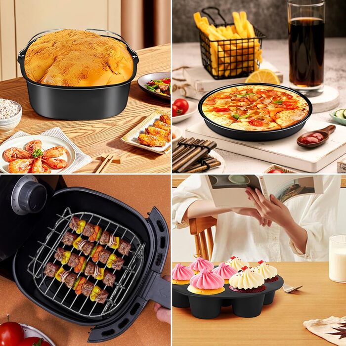 Аксесуари для фритюрниці, аксесуари для фритюрниці XXLлише для фритюрниці COSORI 5.5 л, без бісфенолу А (1ук)