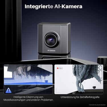 Принтер, 7-дюймовий монохромний РК-дисплей 9K, висока швидкість друку 150 мм/год, нахил, камера зі штучним інтелектом, автоматичне