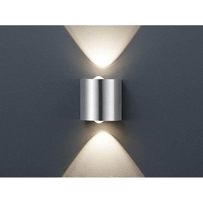 Стільний настінний LED-світильник Trio Leuchten Wales 225510207, матовий нікель, метал, 2 шт. 3.2 Вт