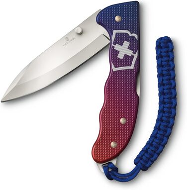 Швейцарський кишеньковий ніж Victorinox Hunter Evoke Alox, складаний ніж для активного відпочинку, 5 функцій, в т.ч. лезо 10 см і