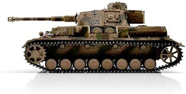 Танк Panzer PzKpfw IV Ausf. G Металева версія Літнє камуфляж BB, 1/16 RC