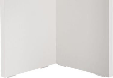 Елегантний білий обідній стіл, 180 x 75 x 89,5 см ДСП з 100 меламіновим покриттям, товщина 25 мм Ідеально підходить для сучасних обідніх приміщень, дерево, білий колір