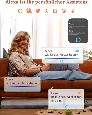 Розумний годинник Alexa для жінок та чоловіків, фітнес-годинник 1,83 дюйма з функцією телефону, водонепроникний IP68, понад 100 спортивних режимів, серцевий ритм, стрес, SpO2, сон, фітнес-трекер для Android та iOS, бежевий