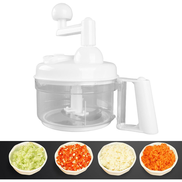 Подрібнювач овочів, малошумний подрібнювач овочів з ручною рукояткою для кухні