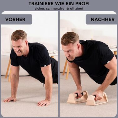 Дерев&39яні ручки для віджимань Надзвичайно нековзні та зручні Ідеальне фітнес-обладнання для дому Обладнання для калістеніки Паралелети Турніри для домашнього спортзалу Ручки для стійки на руках