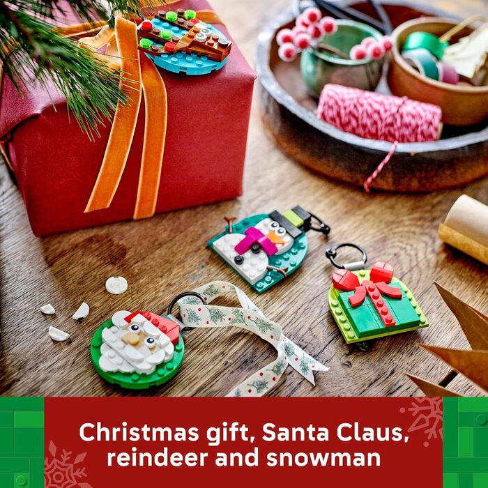 Конструктор LEGO Various Christmas Tree Pendants 40744, 153 деталі, ялинкові прикраси