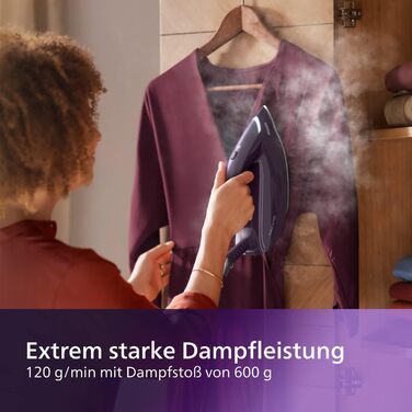 Парогенераторна праска Philips PerfectCare серії 7000, інтелектуальна автоматична подача пари, гарантія відсутності опіків*, надле