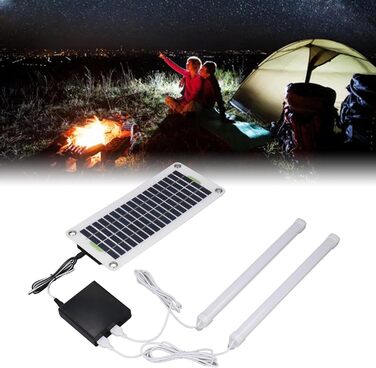 Ліхтар для кемпінгу потужністю 30 Вт з водонепроникним акумуляторним блоком, двома USB-портами 12 В/5 В для використання в наметах та на природі