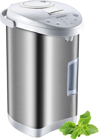 Термопот 5 літрів Ідеально підходить для глінтвейну Диспенсер для гарячої води з нержавіючої сталі Глінтвейн для вина Чайник Диспенсер для води Розповсюджувач Термос Диспенсер для глінтвейну Чайник для заварювання