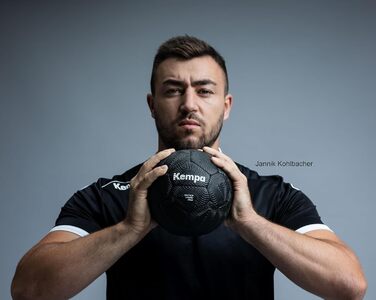 Комплект Kempa Sportartikelland Handball Spectrum Synergy Primo чорний розмір 3 насос для м&39яча