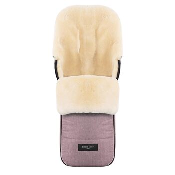 Муфта для ніг з овчини FLIMS - тепла коляска, муфта для ніг (діти від 6 до 36 місяців) з медичного хутра, універсальна з довгими р