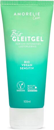 Лубрикант AMORELIE Care Bio Sensitiv з алое вера, 100 мл