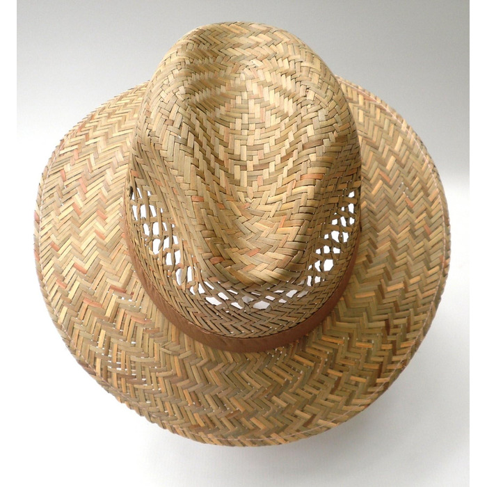 Солом&39яний капелюх Faustmann, чоловічий/жіночий, розмір 55-63 XXL, прямий козирок, 55, натуральний