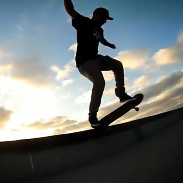 Унісекс - дорослі 3108-1 Скейтборд L Череп