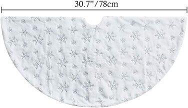 Спідниці для ялинки 78 см біла Deggodech