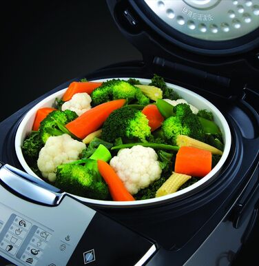 Мультиварка Russell Hobbs 11-в-1 рисоварка, повільна плита, пароварка, повільна плита, бакбутомат, йогуртниця тощо Мультиварка (5,0 л, цифровий дисплей, кришка проти конденсату) 21850-56