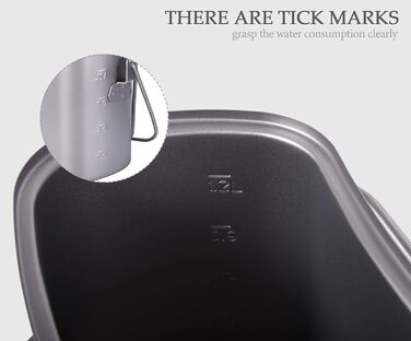 Набір мірних чашок для фляги Boundless Voyage з титану, що використовується у кемпінгових та підвісних кухонних пристроях, у формі нирки, з кришкою та ручками Ti2059C