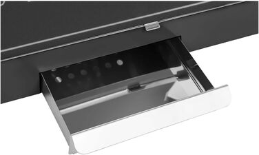 Машина для приготування попкорну Ретро Виробник попкорну Велика машина для приготування попкорну з чорним візком, 16.2