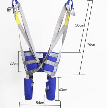 Слінг для ходьби для пацієнтів з обмеженими можливостями, реабілітація, тренування ходи, підйомник, слінг для ходьби, пояс для поперекового відділу хребта, пояс для ходьби з підтримкою пацієнта