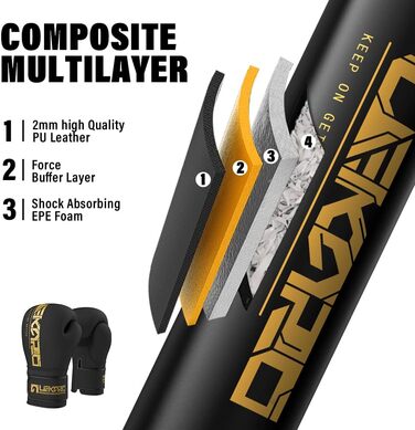 Боксерська груша з боксерськими рукавичками Мішок для кікбоксингу Важкий боксерський мішок для дорослих з всмоктуючою основою Муай