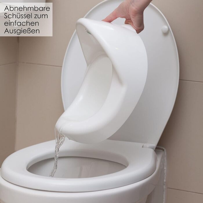 Дитячий горщик Duet, Дитячий унітаз зі знімною чашею, Дитячий унітаз, Горщик для дітей/Горщик для унітазу, Горщик для хлопчиків/ді