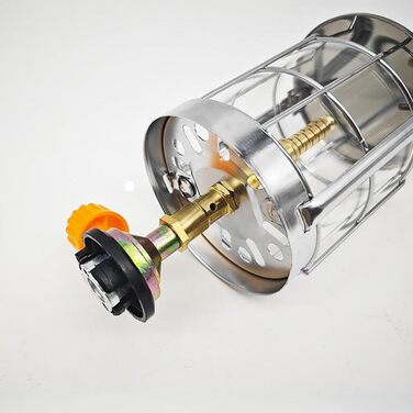 Газовий ліхтар для кемпінгу, газове освітлення, компактний газовий ліхтар для саду, походів, скелелазіння