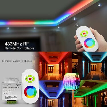 Бездротовий контролер Milight LED RGB 12 В/24 В постійного струму 12 А для світлодіодних стрічок RGB