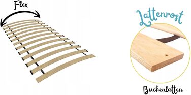 Дитяче ліжко Happy Babies - із захистом від падіння, хлопчик, 140x70, дитяче ліжко з шухлядою та матрацом, односпальне ліжко для дітей, біле/синє, з мотивом собаки, блакитне Niebieskie