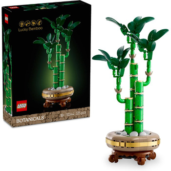 Конструктор LEGO Botanicals Lucky Bamboo 10344, 325 деталей, штучний бамбук