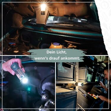 Світлодіодний ліхтар для кемпінгу, 450 люмен перезаряджається з акумулятором та зовнішнім акумулятором (4000 мАг), до 150 годин роботи, водонепроникний IP44, лампа для намету, ліхтар та ліхтарик, USB-C, вуличний ліхтар для кемпінгу та надзвичайних ситуаці