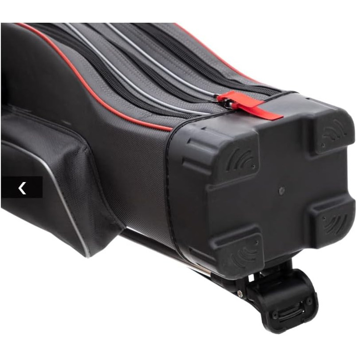 Сумка для вудилища Mikado з 3 жорсткими відділеннями та підставкою, 160 см / 3 відділення / UWD-06-160-3-GY