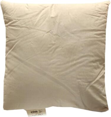 Класична подушка Kapok, веганська, екологічно чиста, органічна преміум-якість, виготовлена в Німеччині з волокон капок, підходить для алергіків, дихаюча (80 x 80 см)