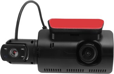 Відеореєстратор з автомобільною камерою в автомобільній камері спереду і ззаду, подвійний відеореєстратор, без підсвічування, нічн