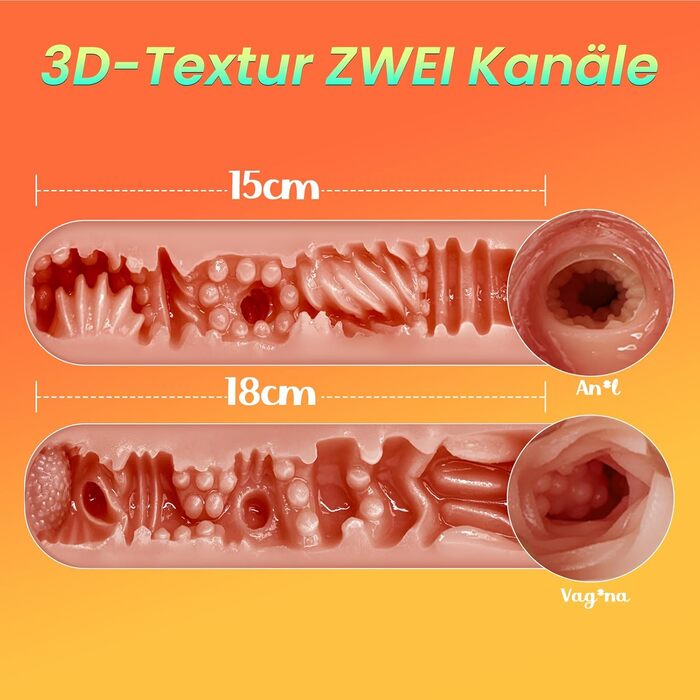 Мастурбатор Amiufans для чоловіків, з TPE матеріалу, м’який і гнучкий=