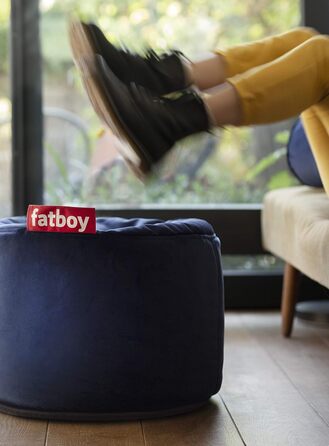 Крісло-мішок Fatboy Point Velvet з оксамитового сидіння для приміщень - Перлинно-рожевий (Перлинно-рожевий)