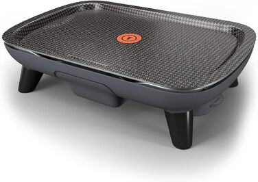 Електрична сковорода Tefal YY4570FB Plancha des Saveurs, антипригарне покриття, Titanium Force, технологія Thermo-Spot, регульований термостат, знімна плита, можна мити в посудомийній машині, чорний