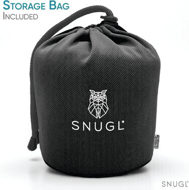 Подушка для коліна SNUGL з піни з ефектом пам&39яті ортопедична подушка від ішіасу та болю в колінах Ергономічна подушка для сну на боці з охолоджувальним чохлом та регульованим ремінцем (чорна)