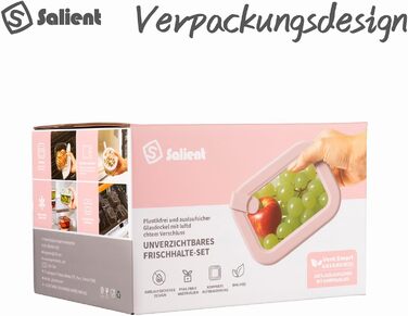 Скляні контейнери для приготування їжі, герметичні контейнери для зберігання з кришками, без пластику та бісфенолу А можна використовувати в мікрохвильовій печі, духовці, морозильній камері та посудомийній машині ідеально підходить для працюючих професіон