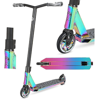 Трюковий самокат Самокат для 7 років і старше - Діти, підлітки та дорослі, Трюковий самокат з легкосплавними дисками 110 мм Самока