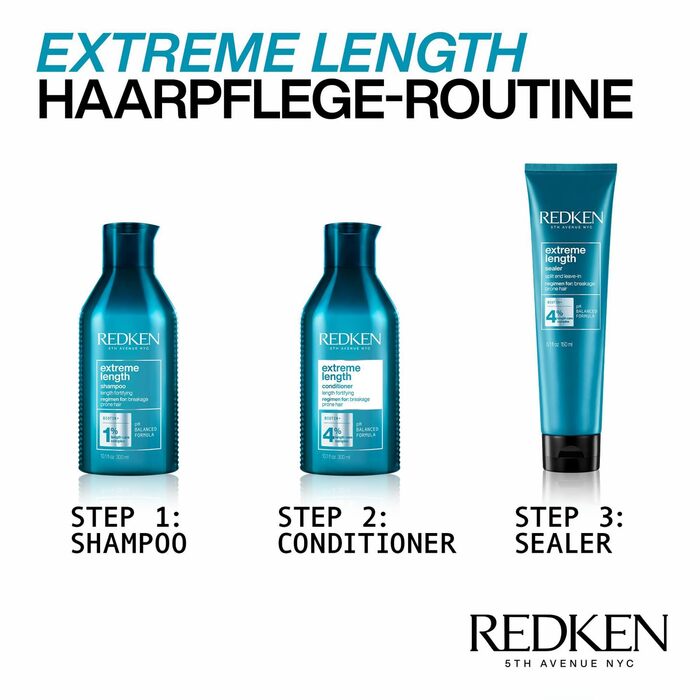 Кондиціонер Redken Extreme Length з біотином, проти ламкості, 300 мл