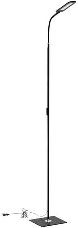 Світлодіодний торшер ALongDeng, яскраві торшери для вітальні, підлоговий світильник для читання з регулюванням яскравості, гнучка