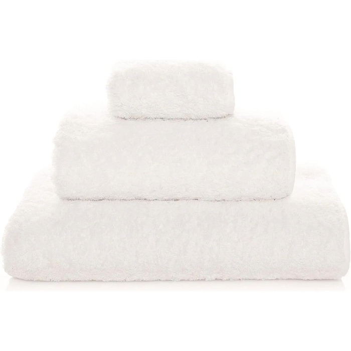 Гостьовий рушник (30,5 х 50,8 см, білий, 100 єгипетська бавовна Giza, 800 г/м, елегантні банні рушники для тіла та обличчя, м'які