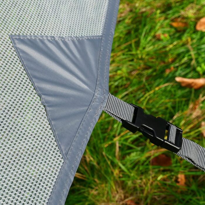 Ваш GEAR Capri Sun Blocker - 6 розмірів - вітропроникні передні та бічні панелі тенту для тентів, забезпечення конфіденційності та захисту від сонця. 3 кедри діаметром 4,3, 6,2 та 7 мм. Ширина передньої панелі від 240 до 480 см. 240 x 200 см - передня пан