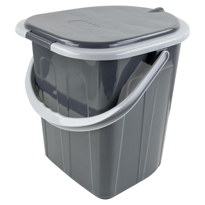 Біотуалет Bo-Camp Portable Toilet Square 20 Liters Grey (5502820)