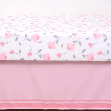 Комплект постільної білизни в дитяче ліжечко JISEN з 4-х предметів для дівчаток і хлопчиків, м'який дитячий комплект постільної бі