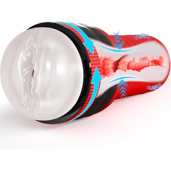 Мастурбатор YAWNSHE для чоловіків, електричний, з 7 рівнями щільності